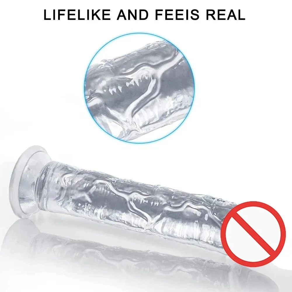 Realistic Dildos Sex Toys for Woman Men with Suction Cup