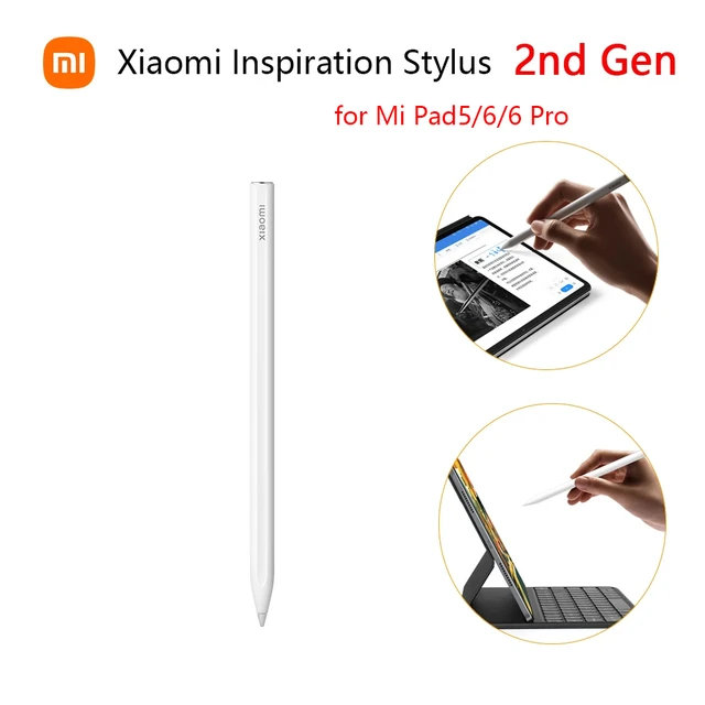 2023 New Xiaomi Stylus Pen 2 Smart Pen For Xiaomi Mi Pad 6 Pad 5 Pro Tablet  4096 level Sense Thin light Magnetic Drawing Pencil - AliExpress