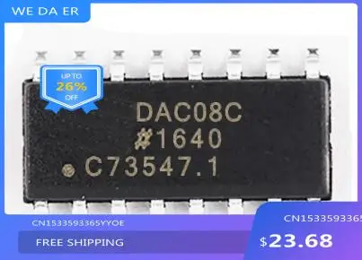 

Free shipping new% DAC08C SOP-16