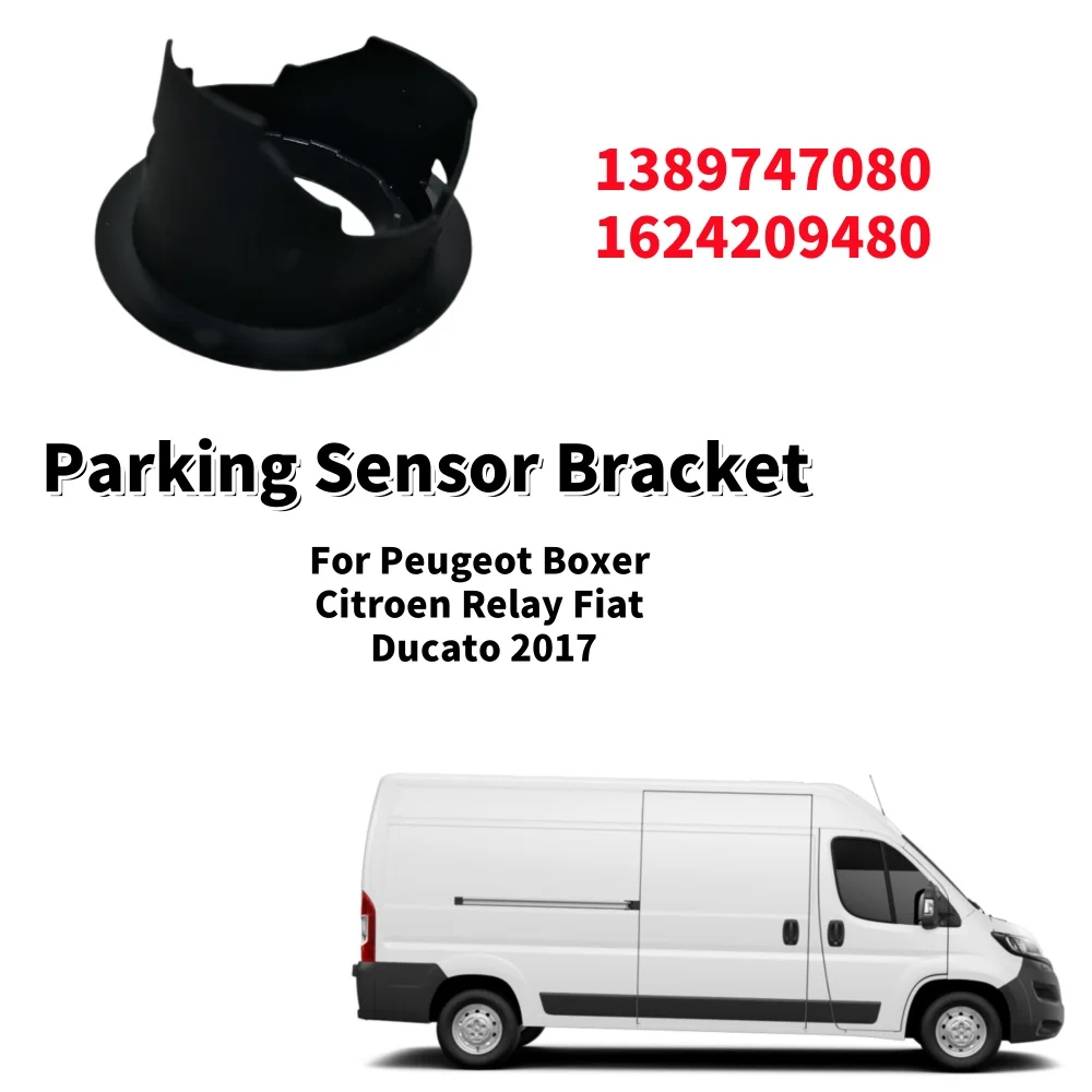 1pc Nero Sensore Di Parcheggio Surround 1624209480 Per - Foto 5