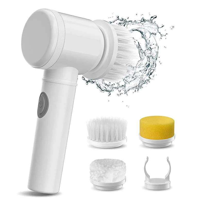 Electric Cleaning Brush Cordless Electric Scrubber Handheld Bathtub
