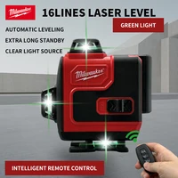 Milwaukee 16 Lines 4D Laser Level Self-leveling 360 Horizontal Vertical Cross Line Laser Level High precision Construction Tools 2