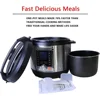 Slow Cooker 6 Quart, One-Touch Programs & Support DIY, Easy Cleaning, 12-in-1 Slow Cooker 3