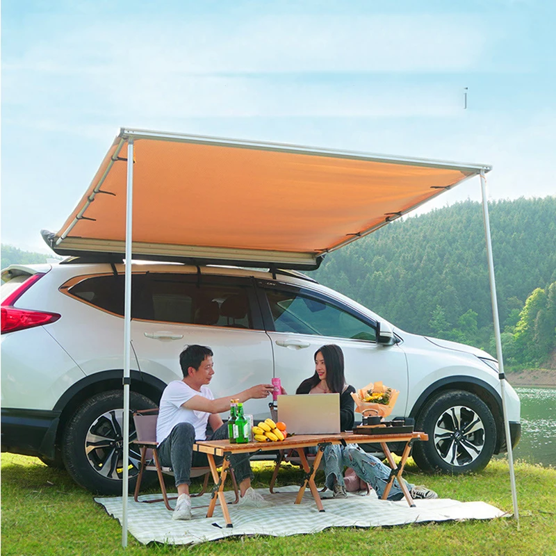 

Car Side Awning Four Seasons Universal Outdoor Skylight Side Tent Suitable For Self-Driving Camping Waterproof Sunscreen