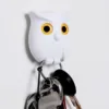 Owl Key Hook Without Punching Entrance Foyer Living Room Wall Hanging Organized And Stored 5