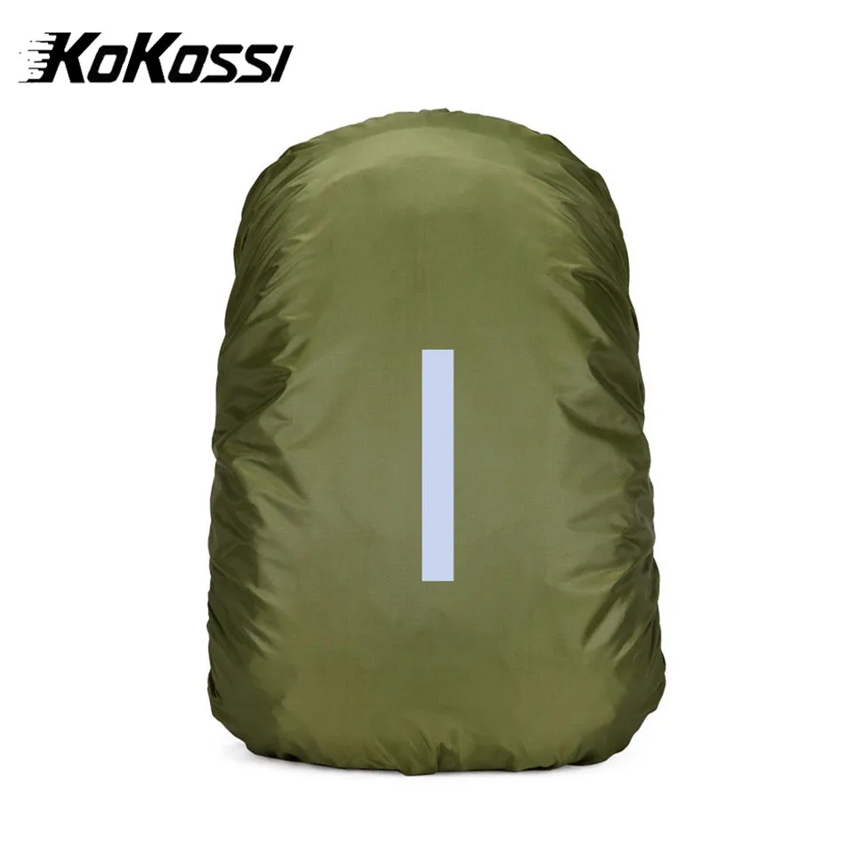 Backpack Rain Cover 1Pcs 20-60L Outdoor Hiking Backpack Waterproof Cover Cycling Hiking Reflective Rain Unisex
