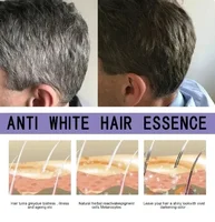 YH03 tueur de cheveux blancs cheveux blancs à noirs traitement de sérum d'essence de cheveux Anti-gris restaurer la couleur naturelle des cheveux et restaurer la santé 5