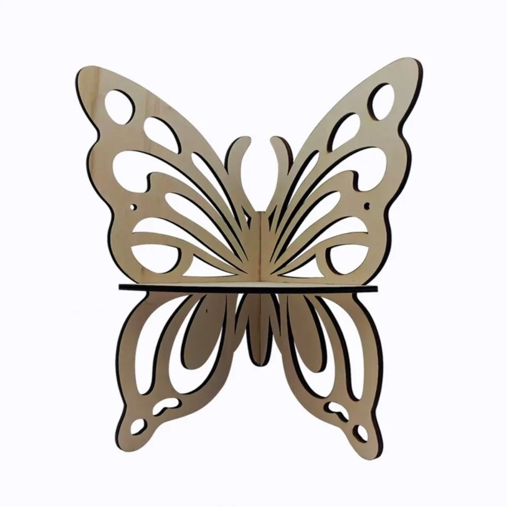 Butterfly-Shaped Artistic Wall Shelf