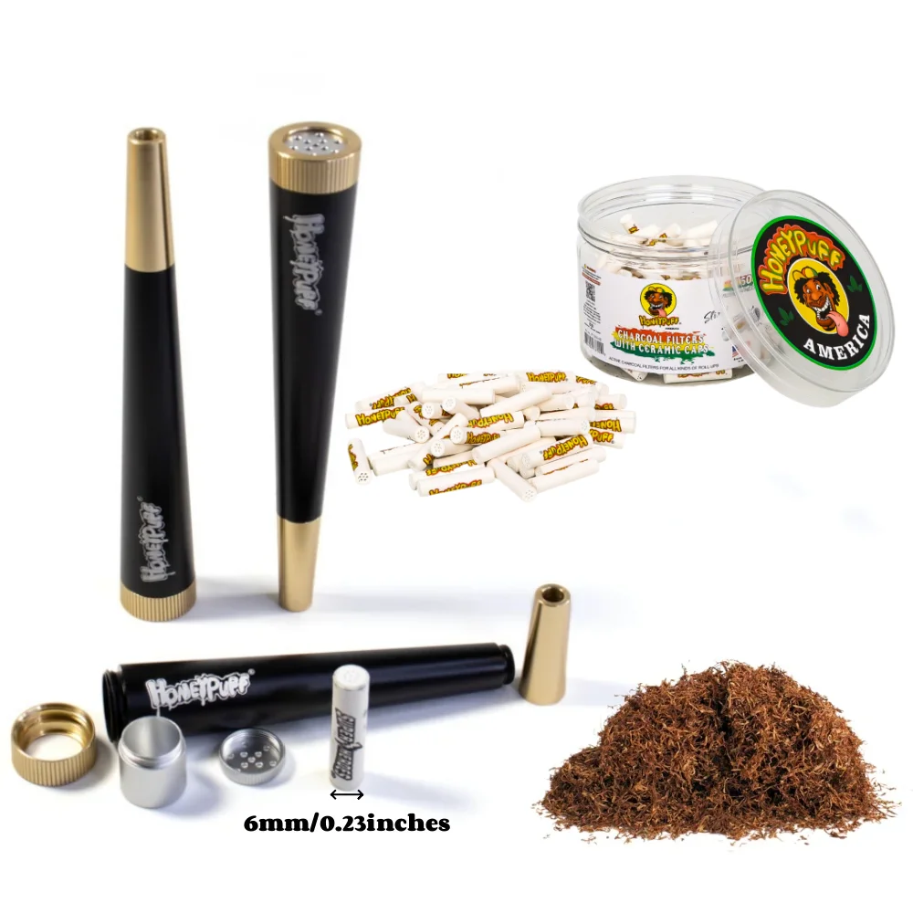 Metal Herb Smoking Pipe 6mm Activated Carbon Filter Set Removable Dry Burning Tobacco Pipes Smoking Grass Pipa Smoke Accessories herb smoking pipe tobacco pipe tobacco smoking accessories smoking pipe filters smoking accessories smoking pipe