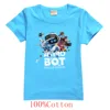 Astros Playroom Game Astrobot T Shirt Kids ASTRO BOT Cartoon Clothes Teen Boys Short Sleeve Tops Baby Girls 100% Cotton T-shirts 3