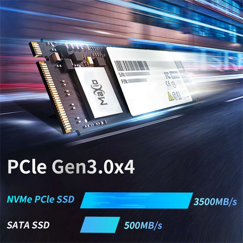 GUDGA M.2 SSD NVME 128GB 256GB 512GB 1TB M.2 2280 PCIe 3*4 Hard Disk Internal Solid State Drive For Laptop Desktop Game Console