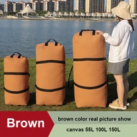150L 100L 55L Gym Bag Outdoor Men's Black Large Capacity Duffle Travel Fitness Weekend Overnight Waterproof Sport Bags  X411D 2