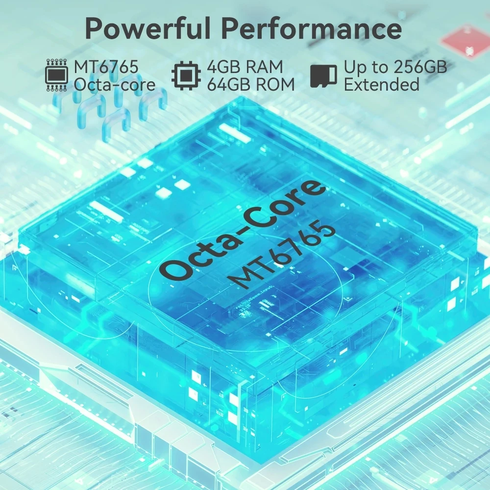 Cubot Note 30 Smartphones 6.517 Inch Screen Dual SIM 20MP Octa-core Android 12 Cell Phone 4GB+64GB(256GB Extended) 4000mAh Phone