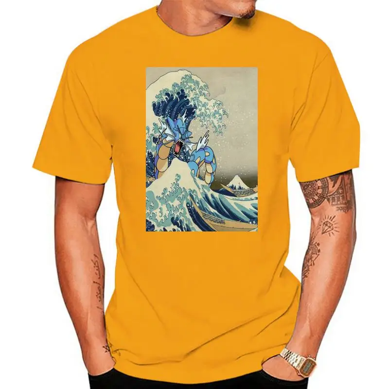 The Great Wave Off Gyarados T Shirt Gyarados The Great Wave Off Kanagawa The Great Wave Japan Anime Water Magikarp Blue