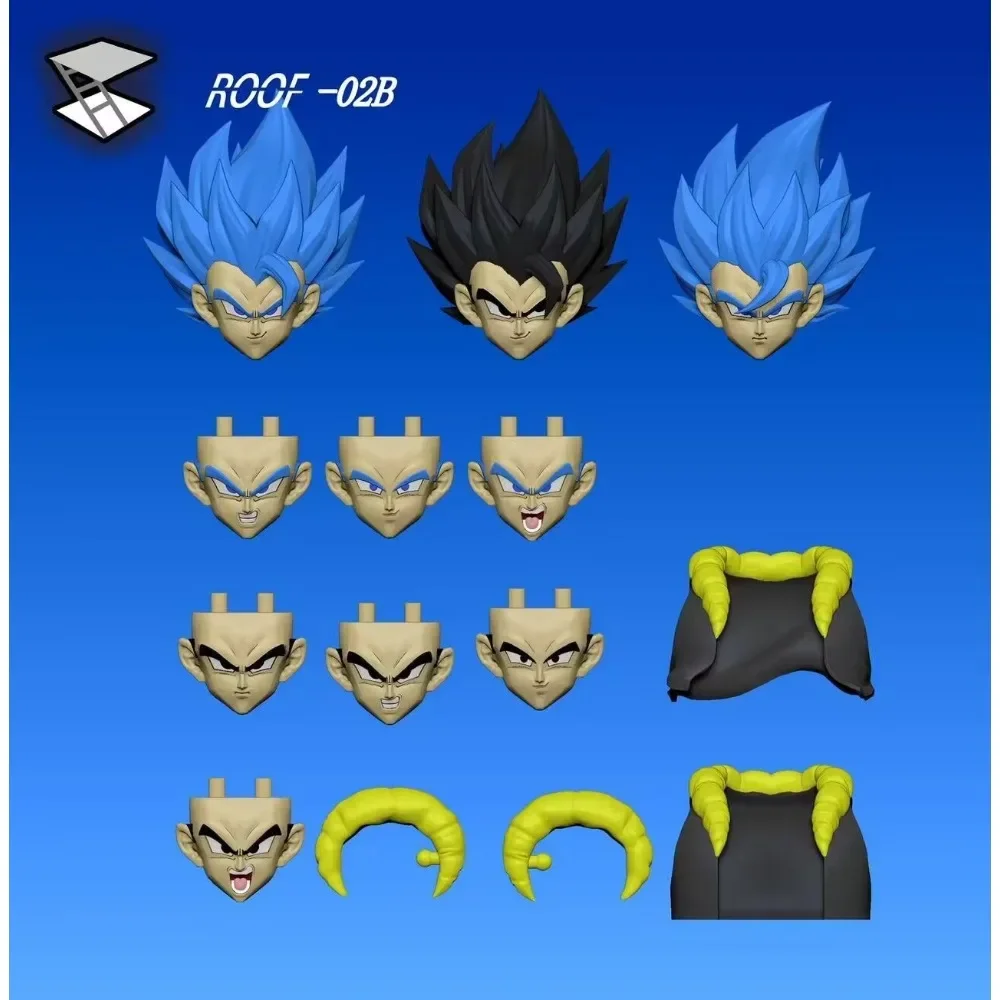 New Tonsenarttoys Kamione 02A 02B Dragon Ball Z Gojita SHF Super