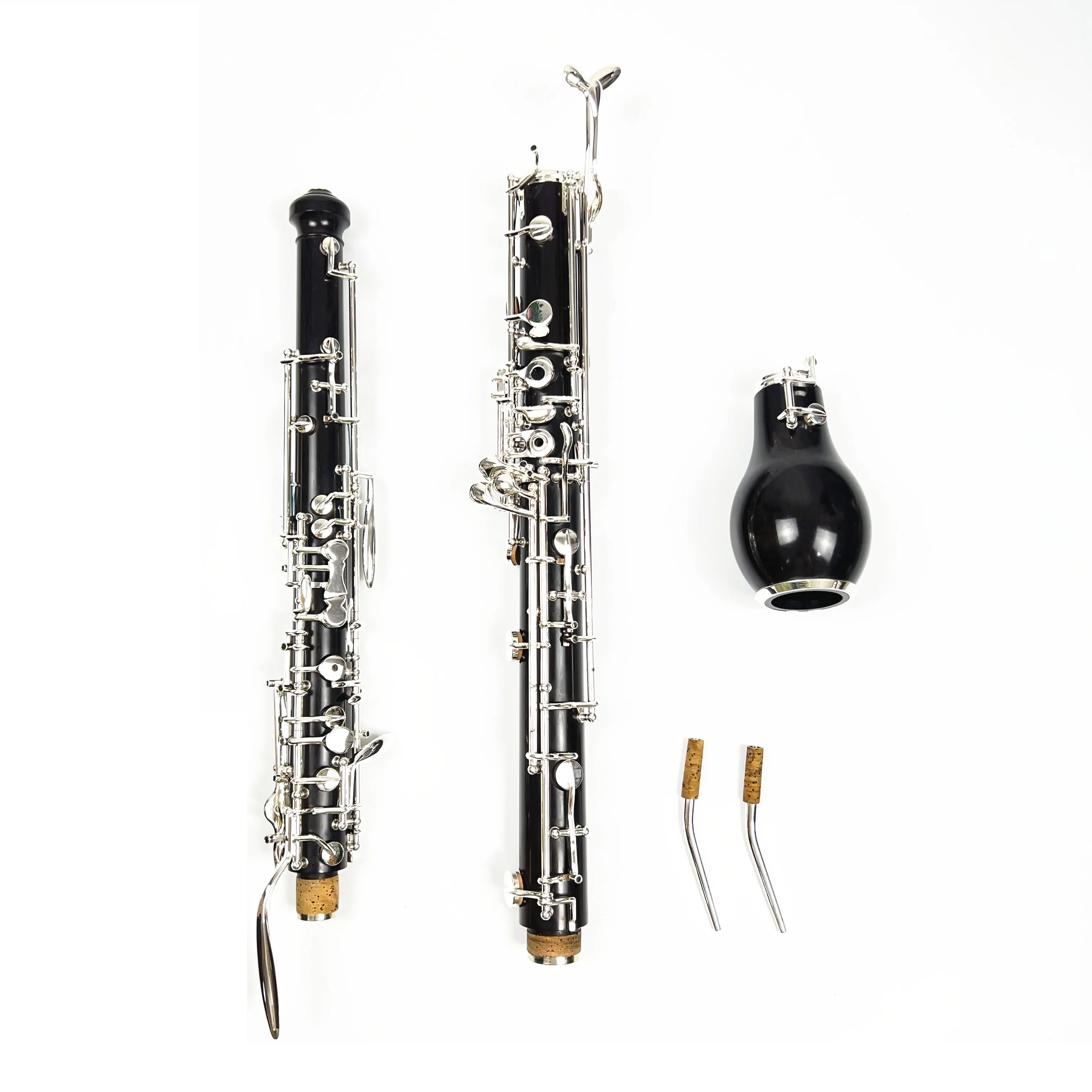 Professional English Horn ebony wood Alto Oboe F Key Silver plated