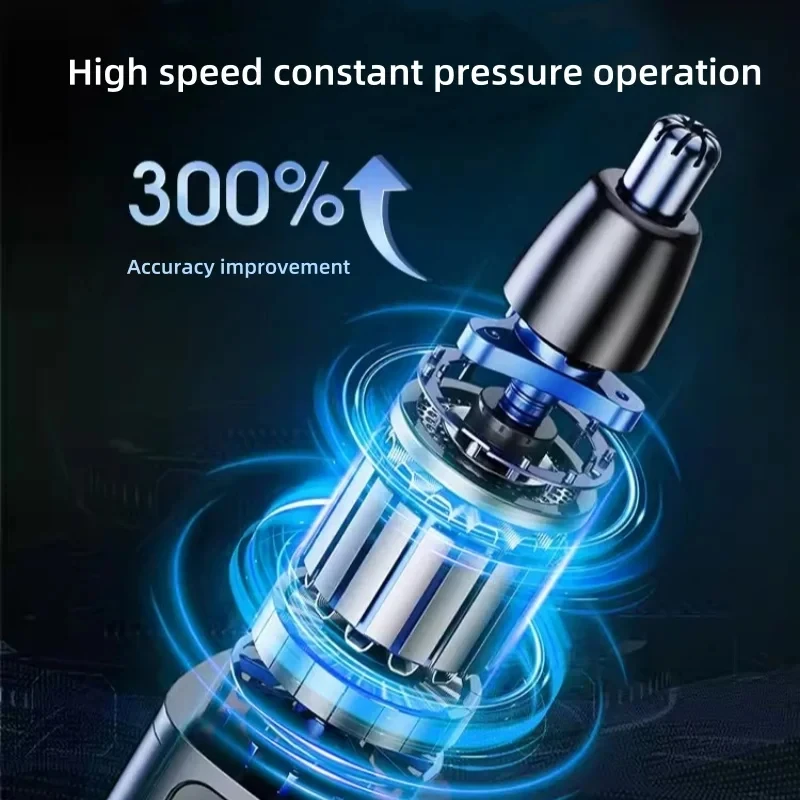 Xiaomi Electric Ear Nose Hair Trimmer Digital Display Type-C Rechargeable Fast Charge Portable Clipper Trimmer For Nose Hair New 2
