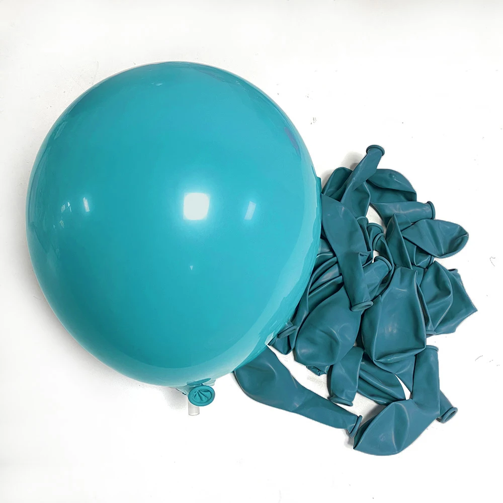 Elegant Dusty Blue Balloons for Birthday and Baby Shower Decor