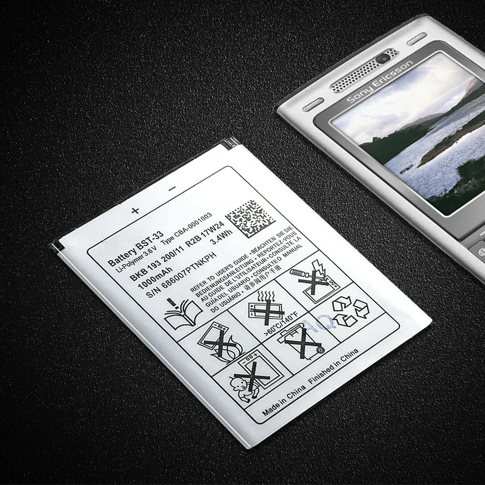 Аккумулятор для мобильного телефона, аккумулятор для Sony Ericsson K800i K810i C702 C903 F305 G900 K550i K630i K660i W100I T700 T715 950 мАч