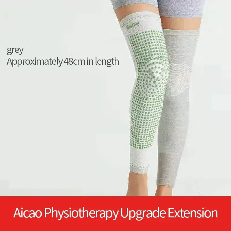 Self Heating Knee Brace Extended Wormwood Leggings Knee Pads Meniscus Pain Muscle Pain Relief Joint Warming