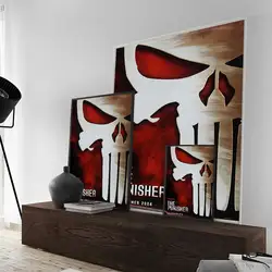 DIY Sticky Poster - The Punisher Art Print | Nordic Home Decor - 30x45cm No Frame (HEI - 5)