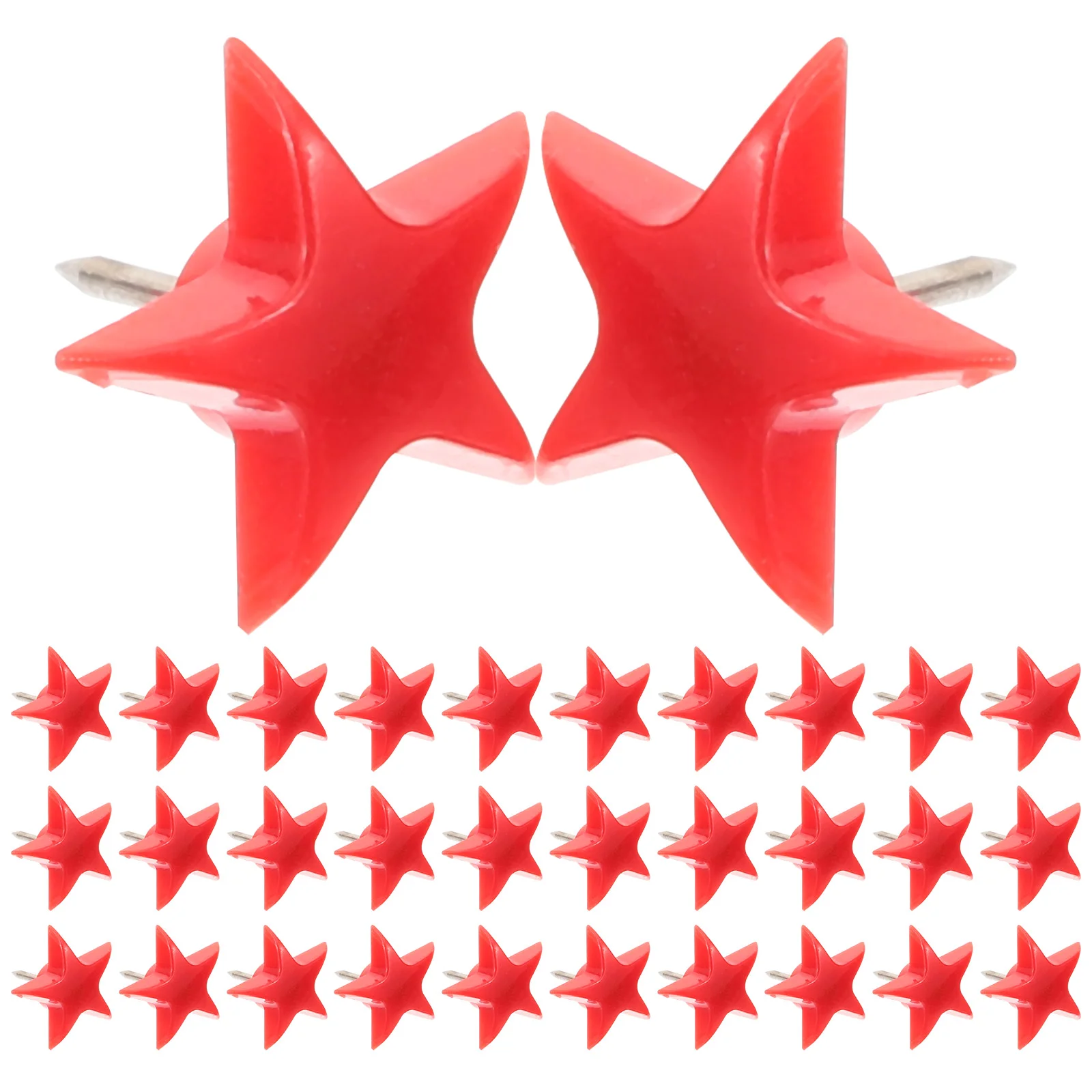 

Five-pointed Star Thumbtack Cork Board Pushpin Creative Thumbtacks for Pins Bulletin Office Map