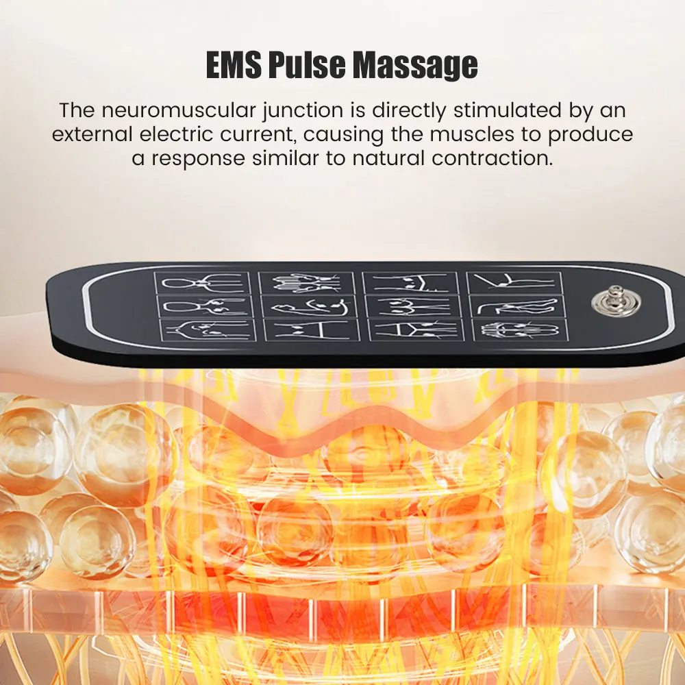 12 Modes Electric TENs RELAX Muscle Stimulator EMS Acupuncture Body Massager Nasal Therapy Machine Slimming Electrostimulator