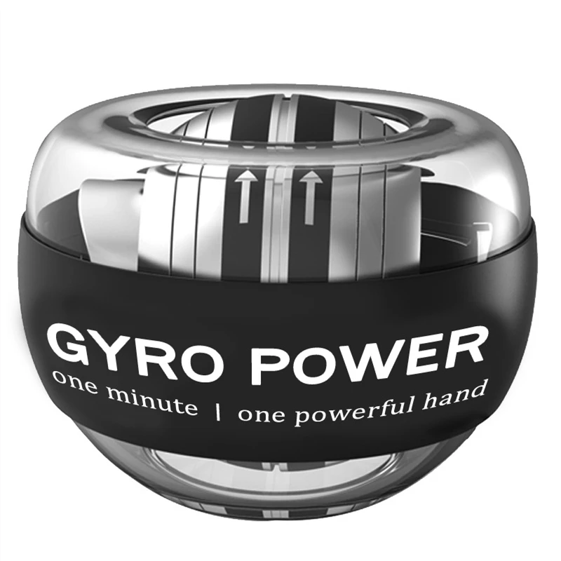 

Factory gyroball Wrist Exerciser Trainer Fitness Equipments Led Gyro Strengthened Power Wrist Ball