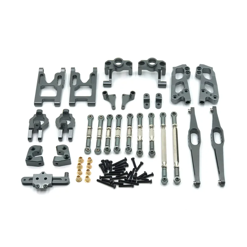 For Wltoys  1/12 12423 12427 12428 Flyover RC car accessories Metal upgrade Set of 10 Suit Upgrades Parts Accessories 3