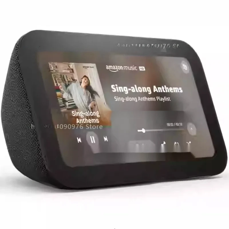 Original Echo Show 5 3Nd Gen Mini Wifi Alexa Voice Assistant Home Smart Display Speaker with 2X The Bass and Clearer Sound