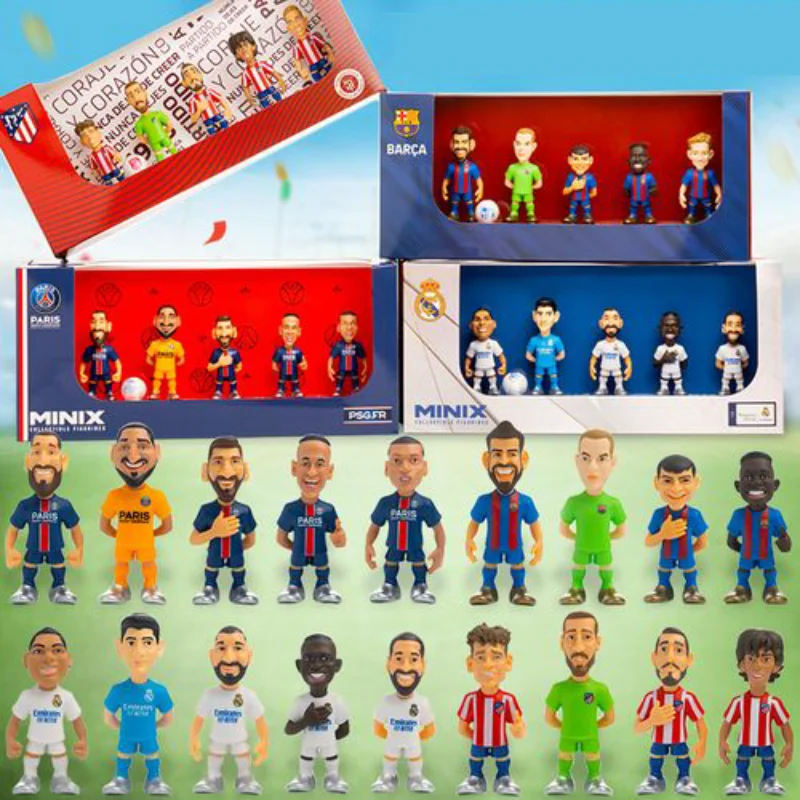 Minix Collectible Fi At Madr Cartoon Soccer First Ball, Action Figure