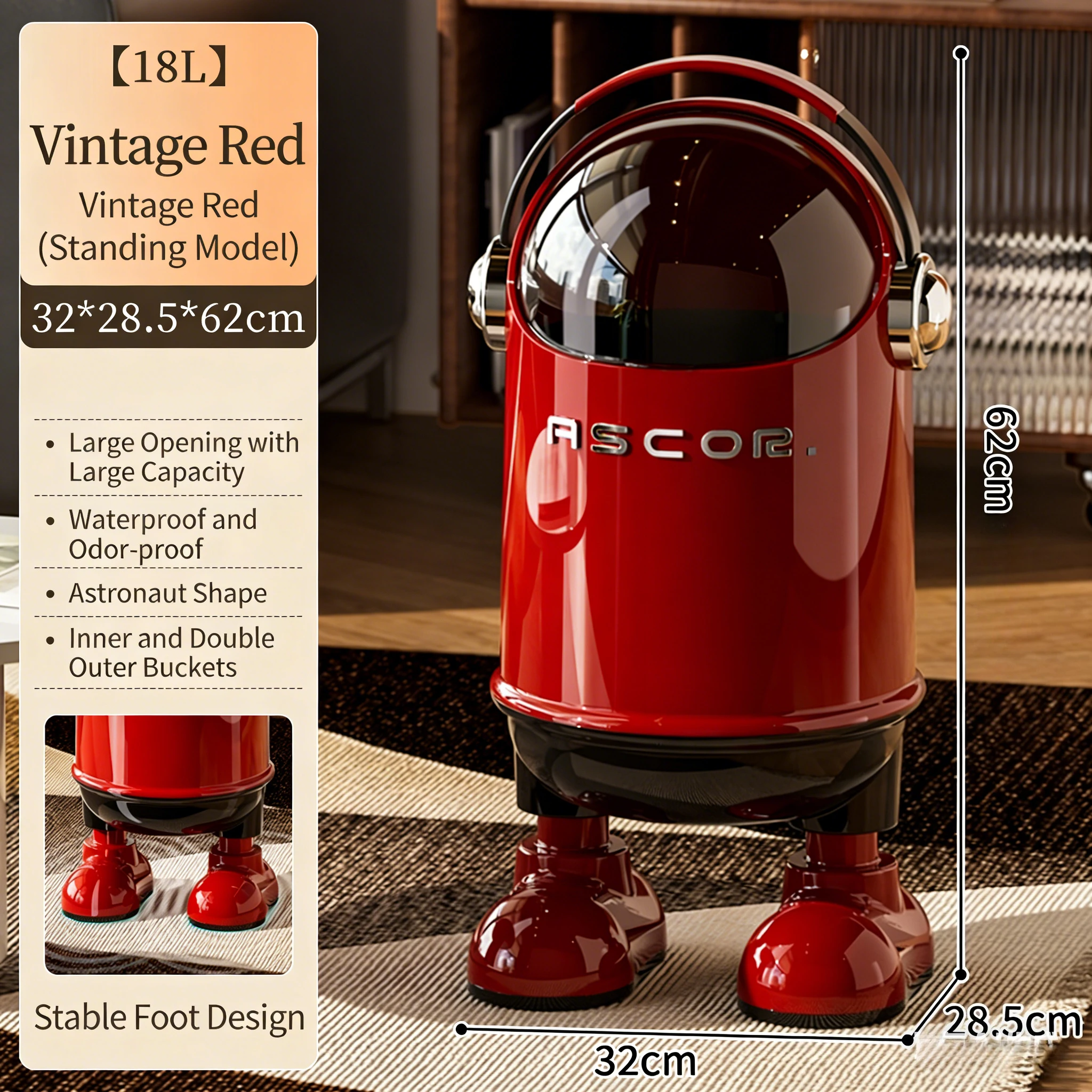 Vintage Red-18L