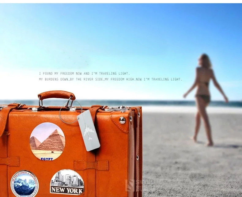 Fashionable Airplane Shape Luggage Tag: Creative Travel Accessory Fashionable Airplane Shape Luggage Tag: Creative Travel Accessory