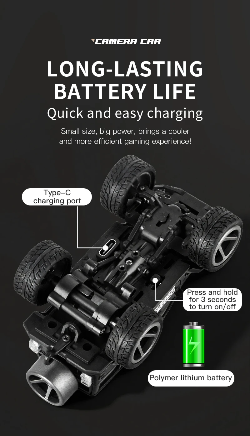 Mini Remote Controlled Racing Car With Wifi Camera And App Control_voghion.com