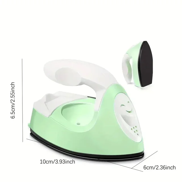 1pc/2pcs  Mini Portable Iron - Compact Travel Steam Iron for Quick and Easy Ironing - Ideal for Home and Travel Use 6