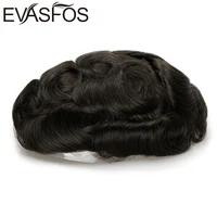 Perruque de prothèse capillaire pour hommes, nœuds invisibles, 0.03mm, peau Ultra fine, remplacement de cheveux, toupet, système capillaire naturel pour hommes 4