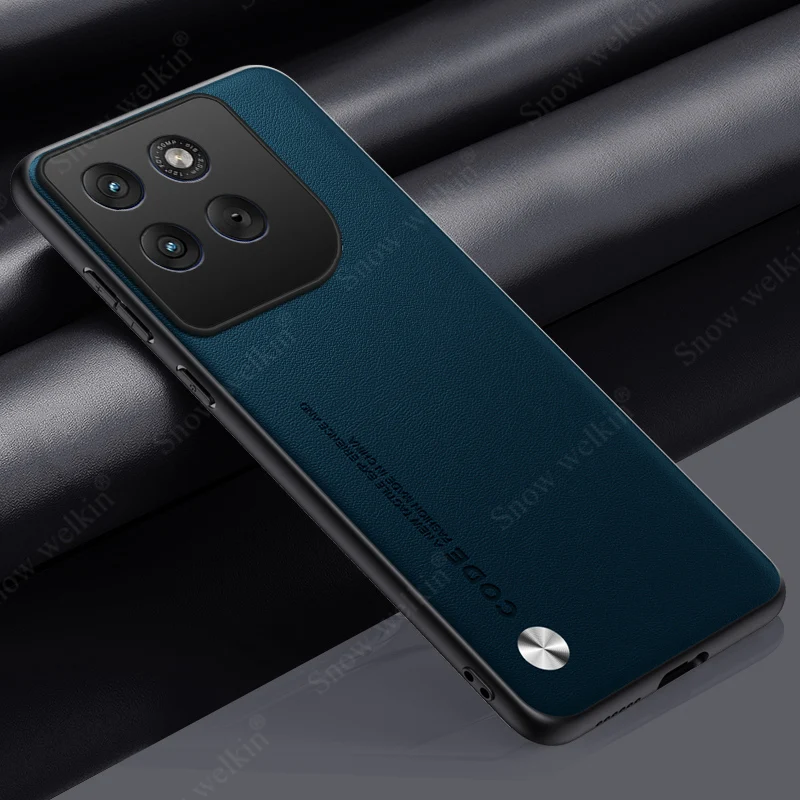 Luxury PU Leather Shockproof Silicone Phone Case Cover