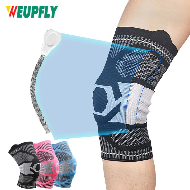 

1Pcs Knee Brace Compression Sleeve Support with Patella Gel Pads & Side Stabilizers Pads for Running,Arthritis,Joint Pain Relief