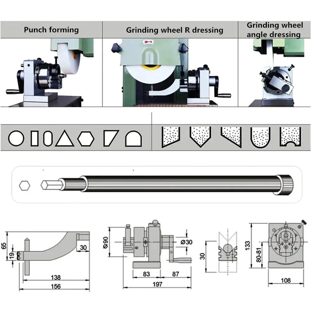 PFB One Way Punch Forming Device High Precision Punch Grinding Machine Punch Former with Accuracy Within 0.005mm 5