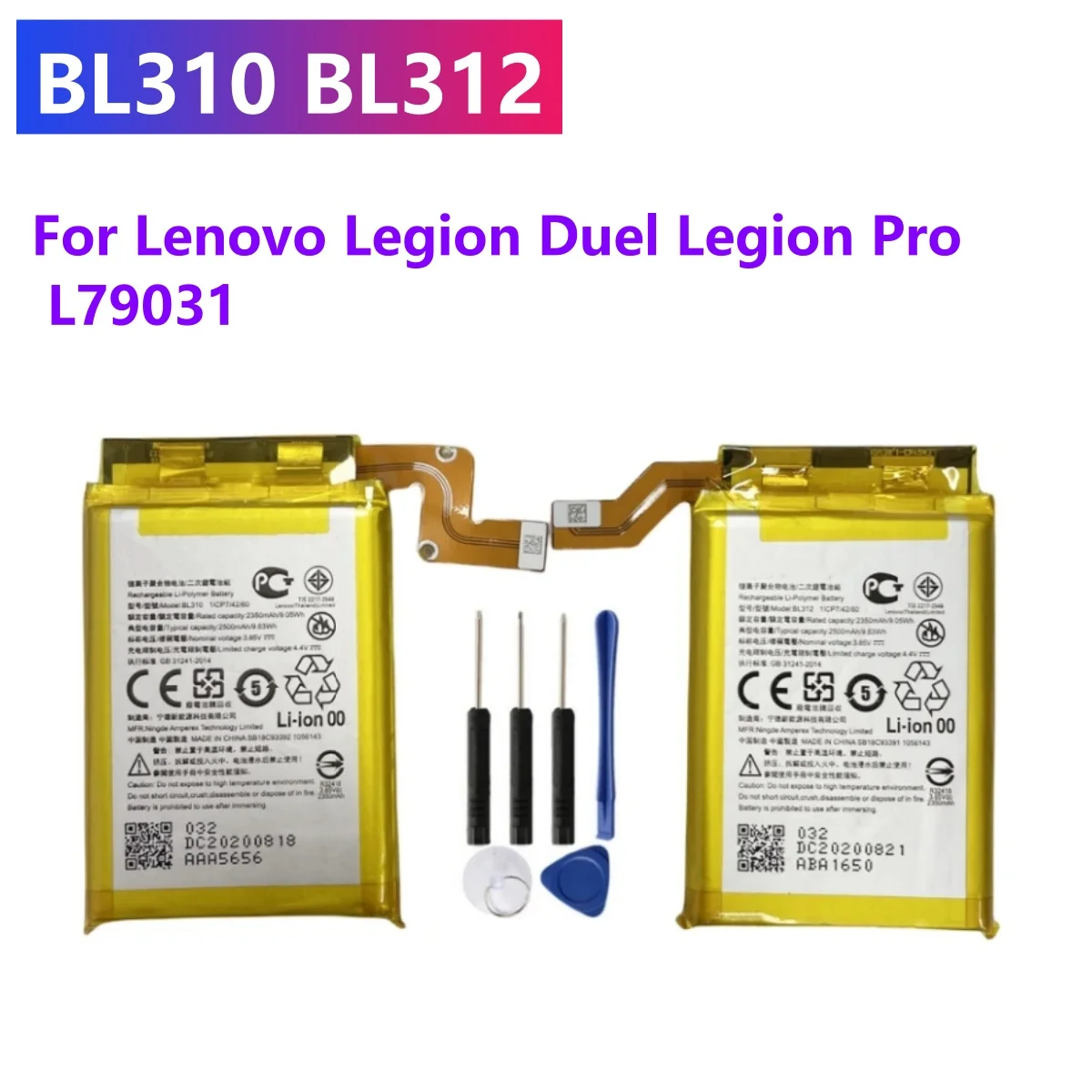 بطارية جديدة لينوفو ليجيون Duel Legion Pro L79031...