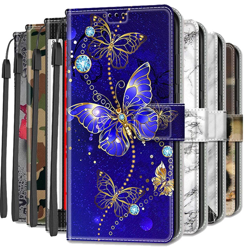 S23 S 23 S22 5G Flip Case Per Samsung Galaxy S23 Ultra Luxury 3D Emboss Leather Wallet Book Cover Per Galaxy S22 S 23 Plus + Etui
