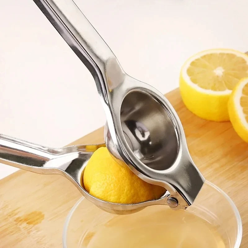 Stainless Steel Lemon Squeezer Manual Citrus Lemon Squeezer Lime Press Citrus Juicers Hand Kitchen Accessories Lemon Squeezer
