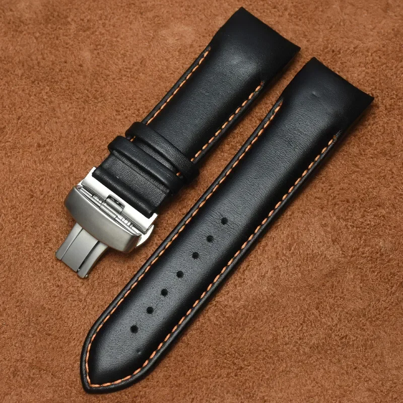 Genuine Leather Watch Band for Tissot 1853 Couturier T035410