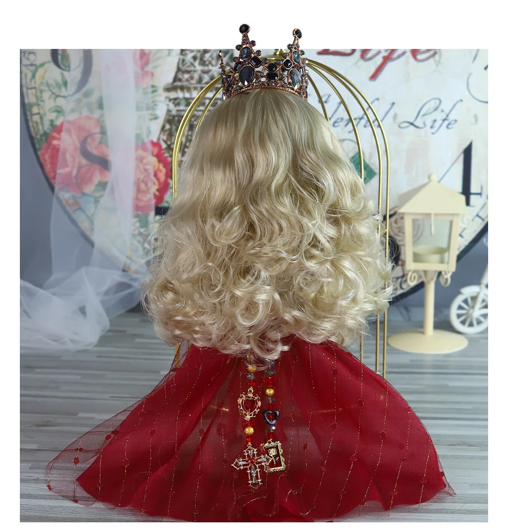 Janet – Premium Custom Neo Blythe Doll with Blonde Hair, Tan Skin & Matte Smiling Face 10