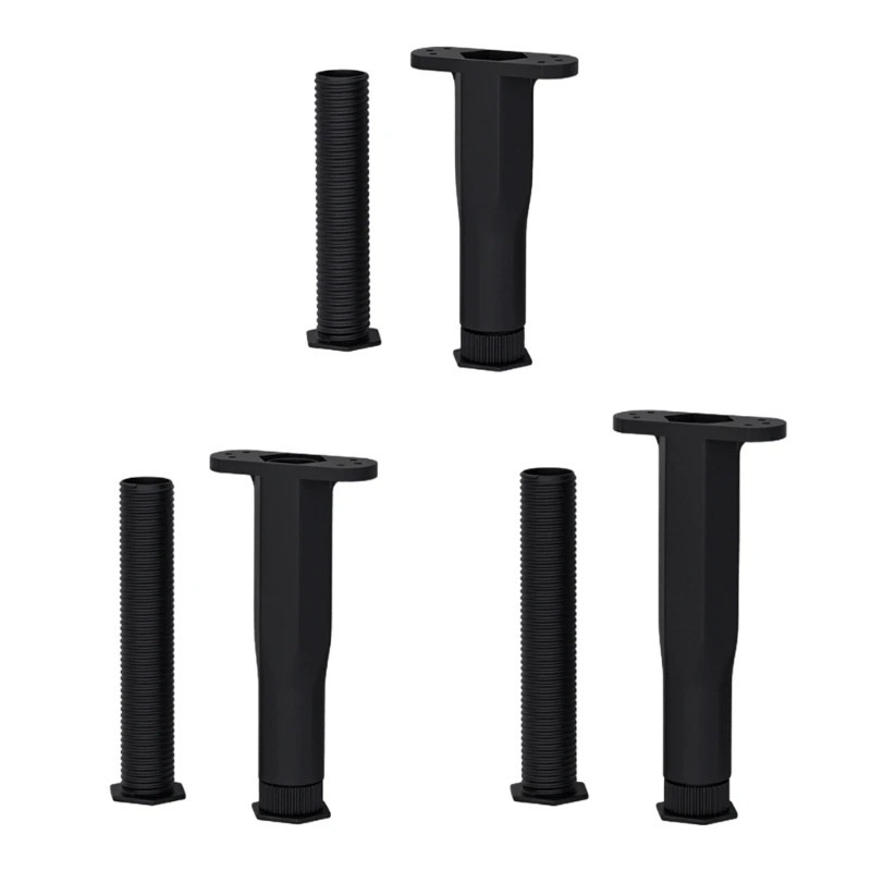 TelescopicAdjustableBedBeamSupportFootReinforcedPlastic