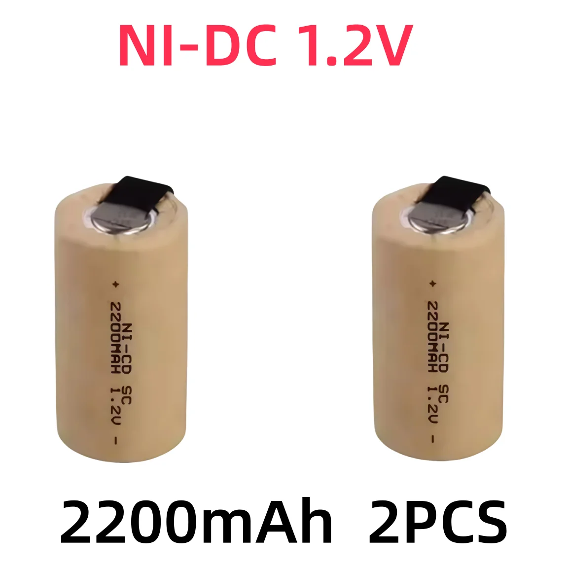 2PCS battery