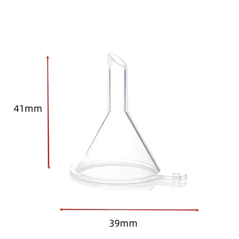 10Pcs Mini Funnel Filling Empty Bottle Packing Tool For Travel Plastic Mini Small Funnels For Perfume Liquid Essential 2