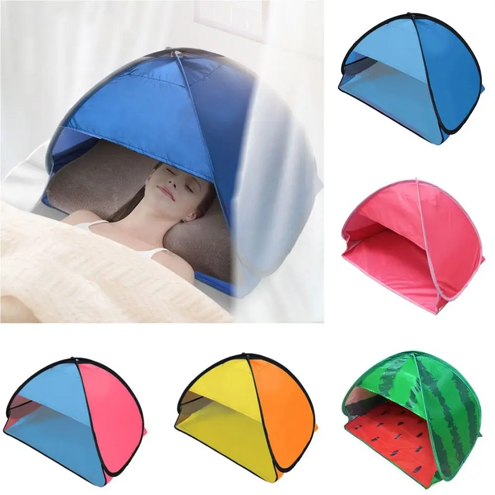 Portable Beach Tent UV Protection Waterproof Mini Head Pop Up Tent with Carry Bag Easy Setup Facial Sun Shade Canopy Picnic