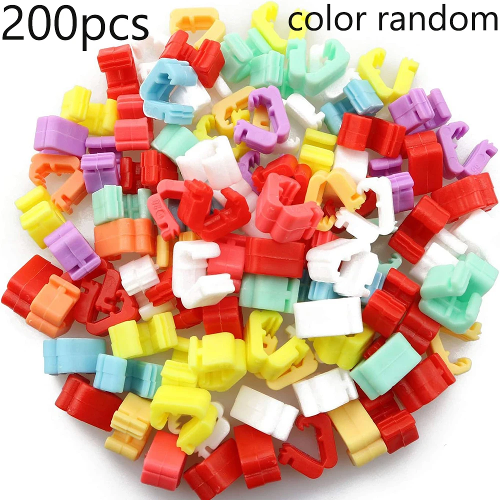 100/200 stücke Kunststoff Ballon dichtung clip Ballon Dekoration Zubehör Für Home Geburtstag Party Dekoration Baby Dusche Hochzeit – Detail 12