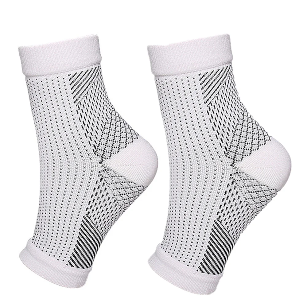 Angel Anti Fatigue Compression Foot Sleeve Ankle Support Running Cycle Basketball Sports Socks